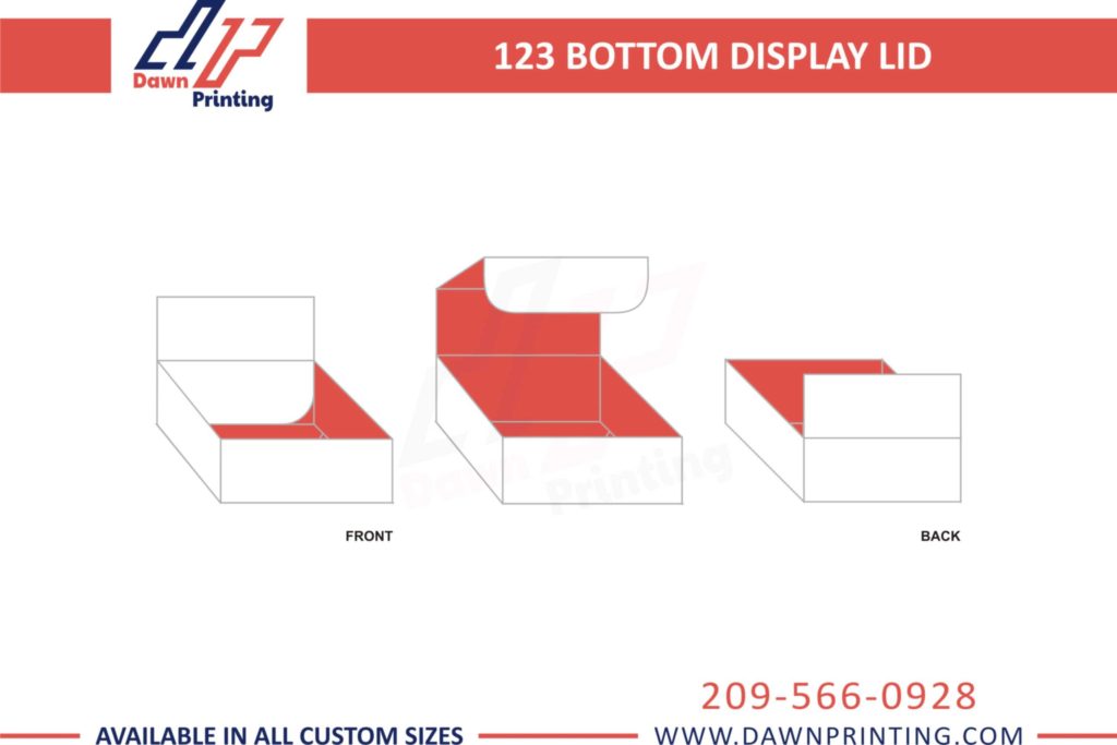 Custom Printed Double Locked Wall Lid Boxes - Dawn Printing