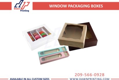 Custom Window Packaging Boxes - Wholesale Window Box - DP