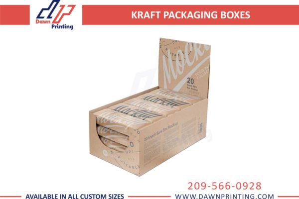 Custom Kraft Boxes | Kraft Boxes Wholesale | Dawn Printing