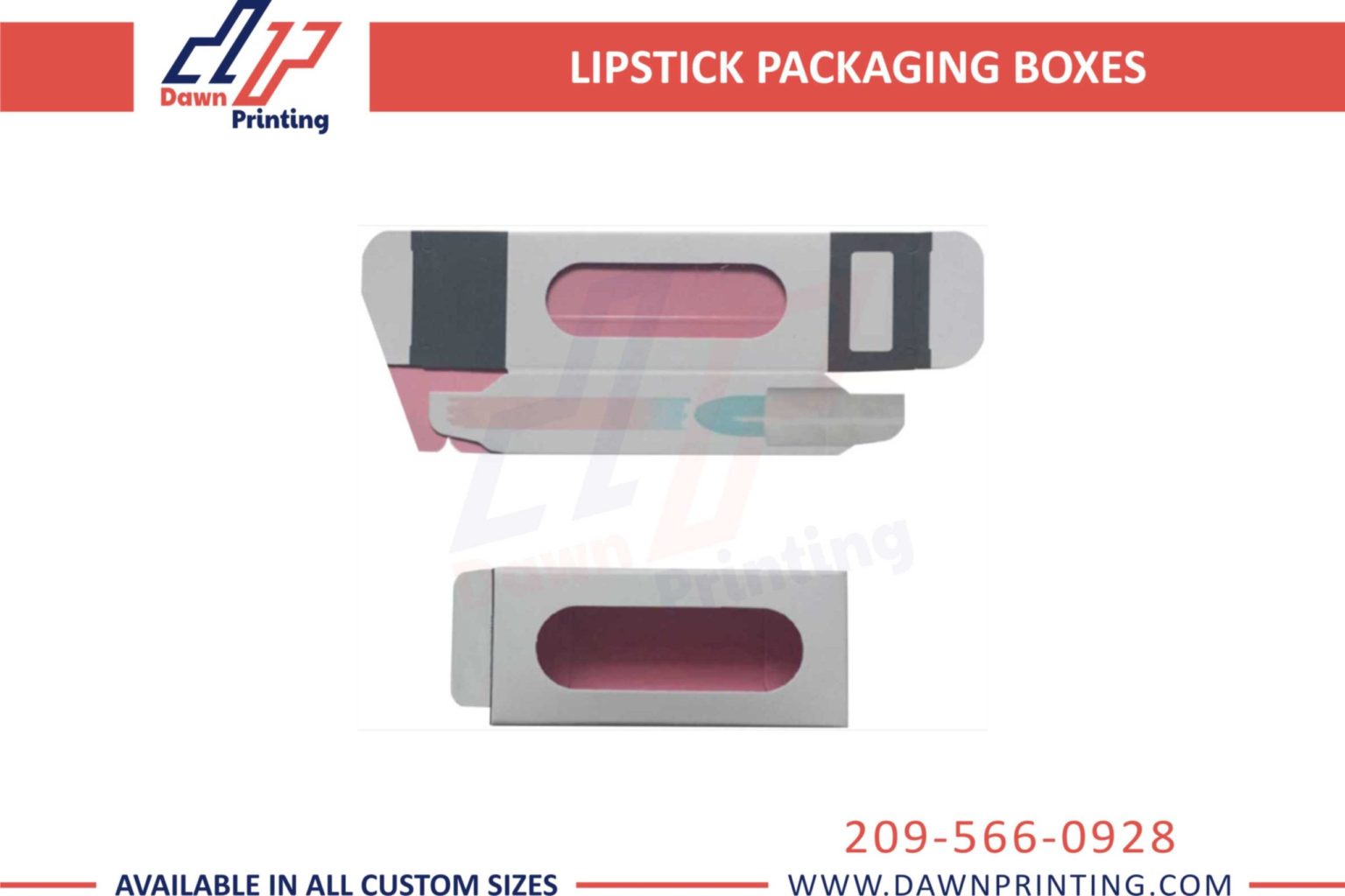 Lipstick Boxes-Custom Lipstick Boxes | Dawn Printing