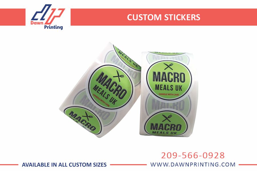 Bulk Sticker Printing - Custom Sizes Available