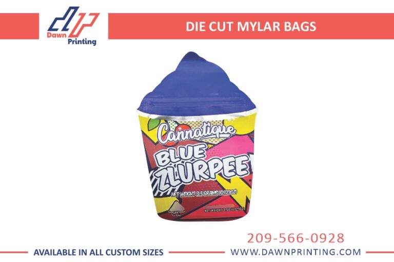 Die Cut Mylar Bags | Custom Die Cut Mylar Bags